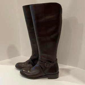 INC brown dress boots size 9